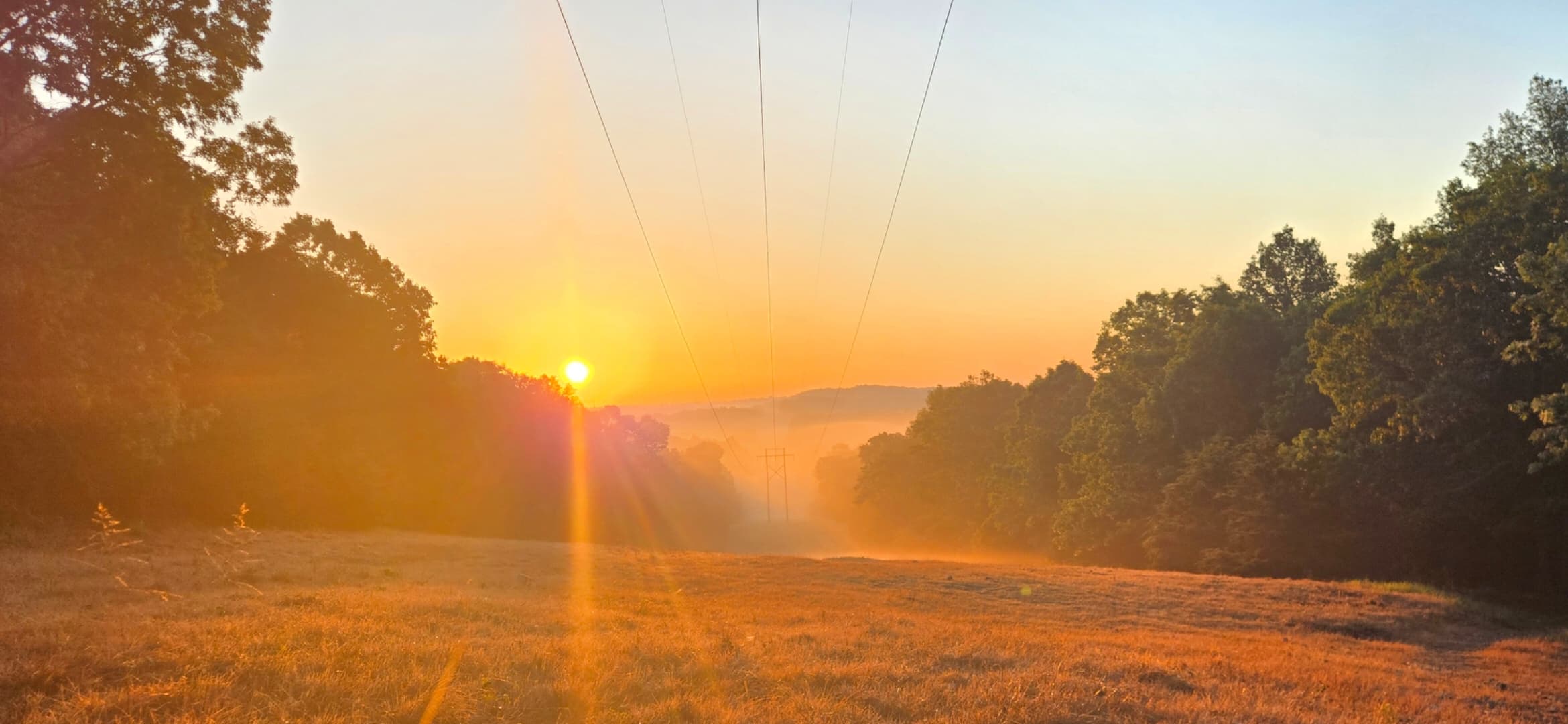 Powerline Sunrise